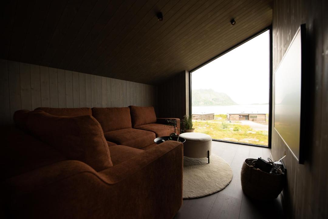 Hoda Cabin - Luxury Lodge With Jacuzzi And Sauna Lyngværet Extérieur photo