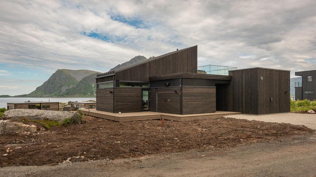 Hoda Cabin - Luxury Lodge With Jacuzzi And Sauna Lyngværet Extérieur photo