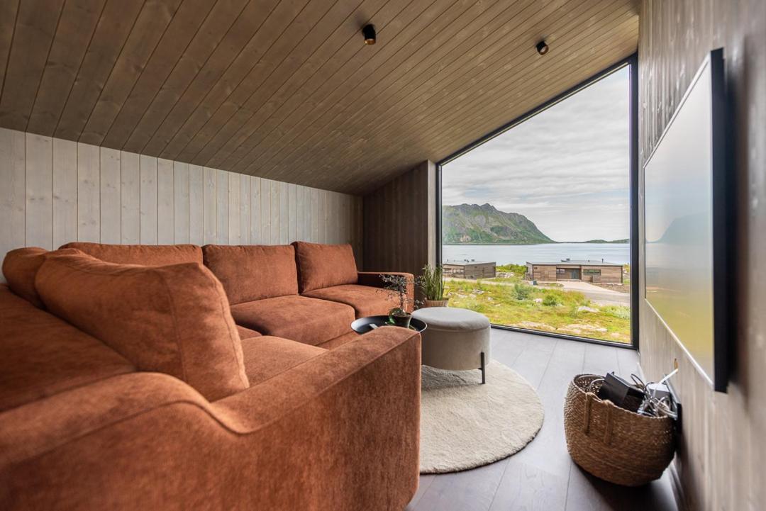 Hoda Cabin - Luxury Lodge With Jacuzzi And Sauna Lyngværet Extérieur photo