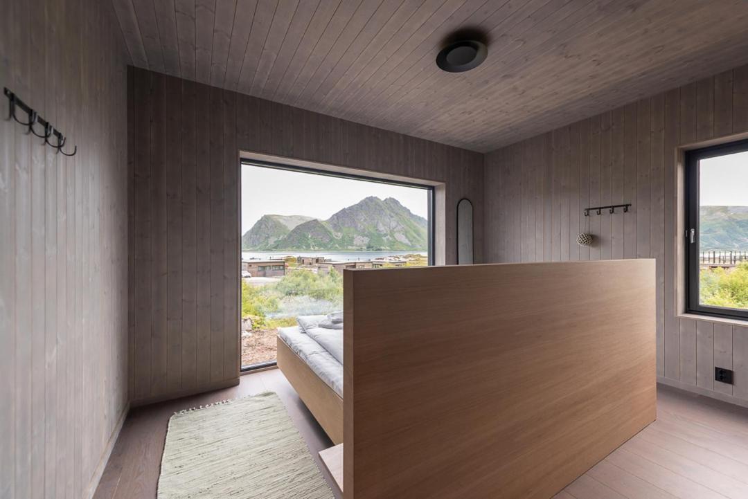 Hoda Cabin - Luxury Lodge With Jacuzzi And Sauna Lyngværet Extérieur photo